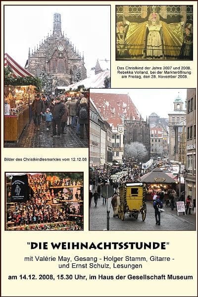 Titelblatt zum Bericht über die Weihnachtsstunde Titelblatt zum Bericht über die Weihnachtsstunde